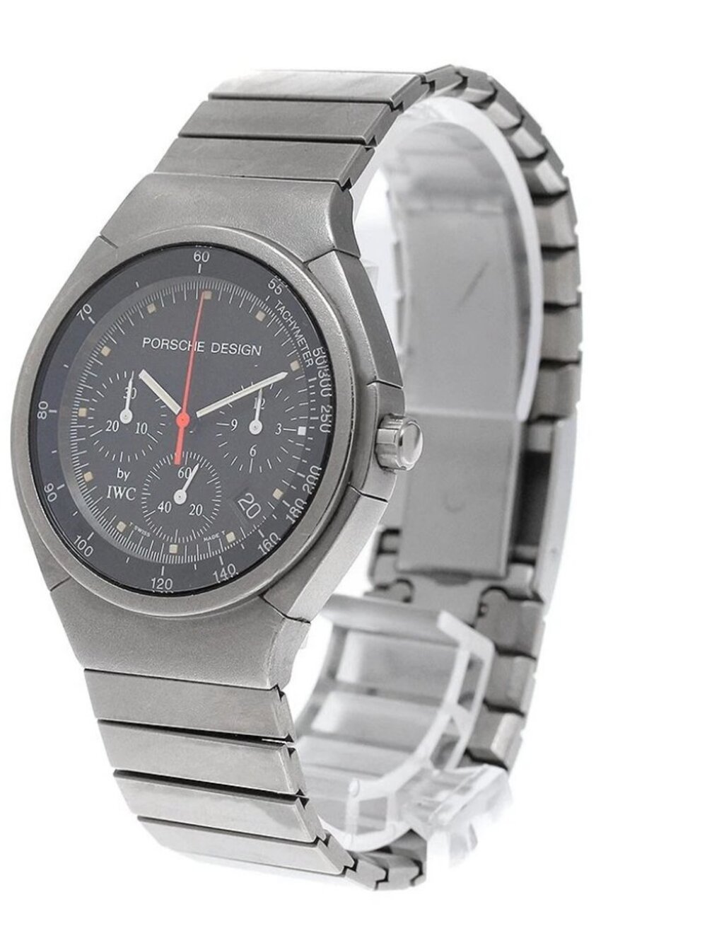 Porsche Design by IWC 3732 Chronograph black Dial Quartz Men's Watch_959568